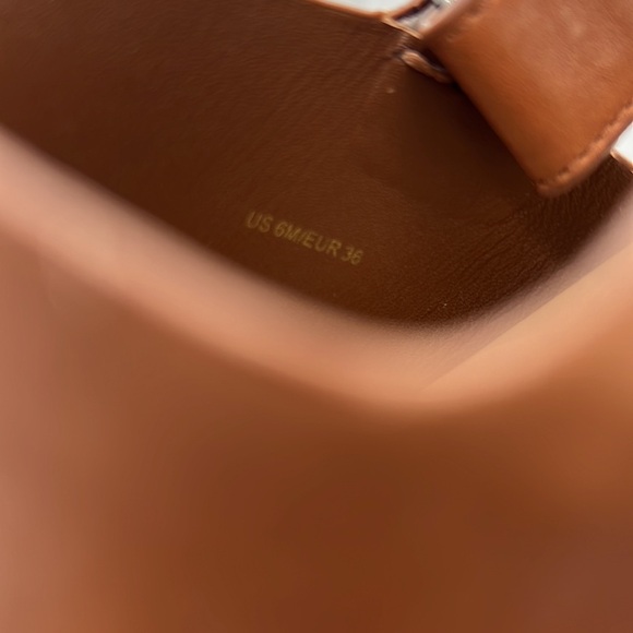 VINCE WOMEN’S WESTPORT PLATFORM COLOR BLOCK LEATHER  SANDAL SZ 6 - Picture 11 of 12